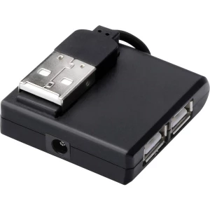 Digitus DA-70217 4 ulaza USB 2.0 hub  crna slika