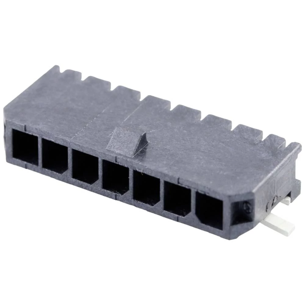 Molex ugradna standardna letva s muškim kontaktima Ukupan broj polova 7 Raster: 3.00 mm 436500712 1 St. Tape on Full ree slika