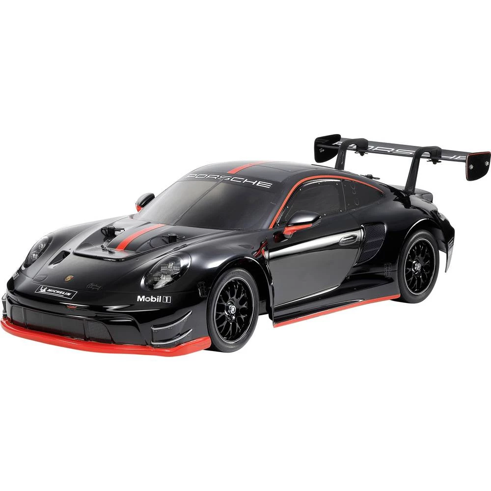 Tamiya TT-02 On-Road RC Autos Porsche 911 GT3R (992) Lac.TT-02 crna 1:10 RC model automobila električni pogon na sva čet slika