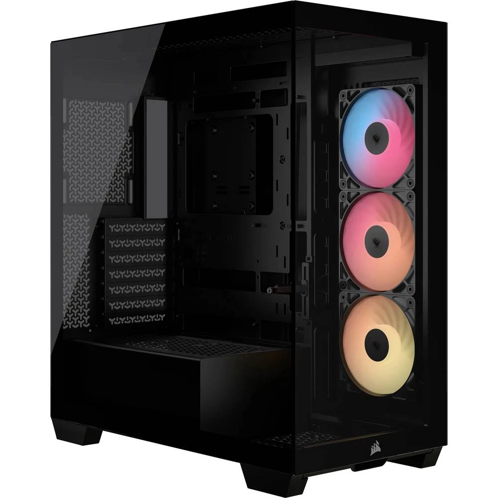 Corsair Geh Midi 3500X RSR ARGB midi-tower kućište za računala, kućište za igraće računalo crna slika