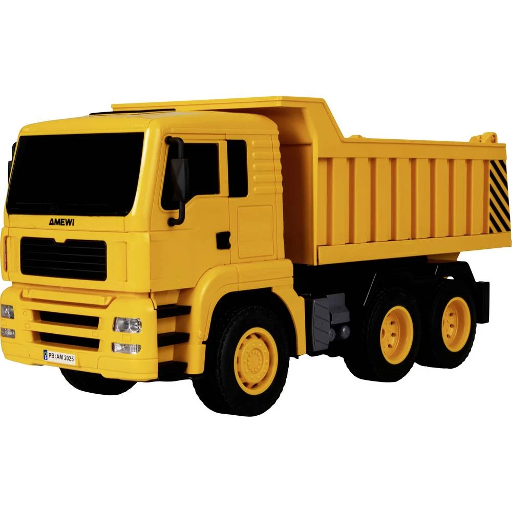 Amewi 1:18 građevinsko vozilo građevinsko vozilo uklj. baterija i kabel za punjenje, sa svjetlosnim efektom slika