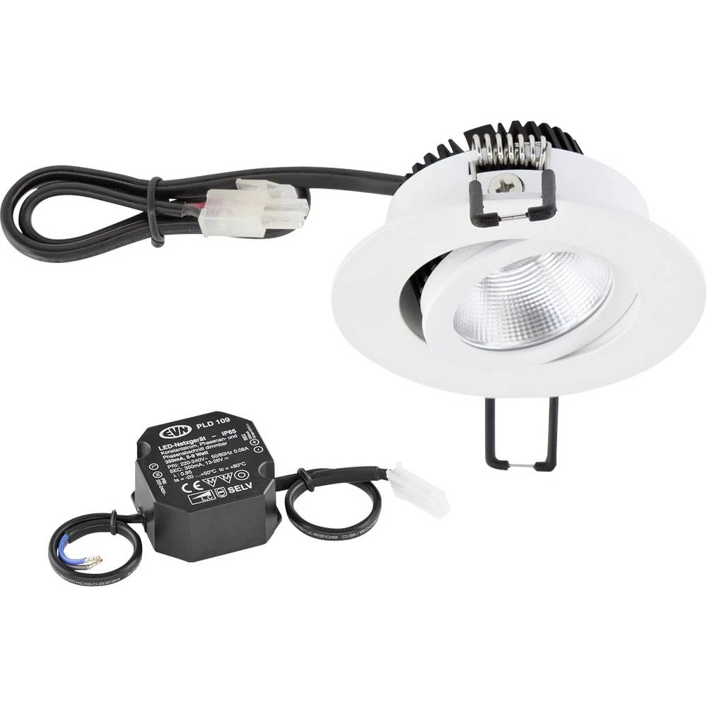 EVN  PC20N90102 LED ugradna svjetiljka   8.4 W toplo bijela bijela slika