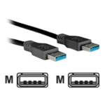 Roline USB kabel USB 3.2 gen. 1 (USB 3.0) USB-A utikač 3.00 m crna sa zaštitom 11.02.8971