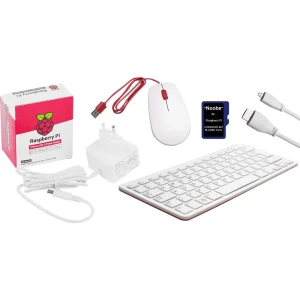 Raspberry Pi® PI400DE Desktop Computer-Kit Raspberry Pi® 400 4 GB 4 x 1.8 GHz uklj. napajanje, uklj. miš, uklj. HDMI kab slika