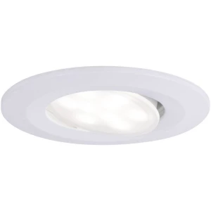 LED ugradna svjetiljka Calla osnovni set zakretna IP65 okrugla 90mm 30° 10x6.5W 10x465lm 230V 4000K mat bijela Paulmann  LED ugradno svjetlo za kupaonicu 10-dijelni komplet    65 W  mat-bijela slika