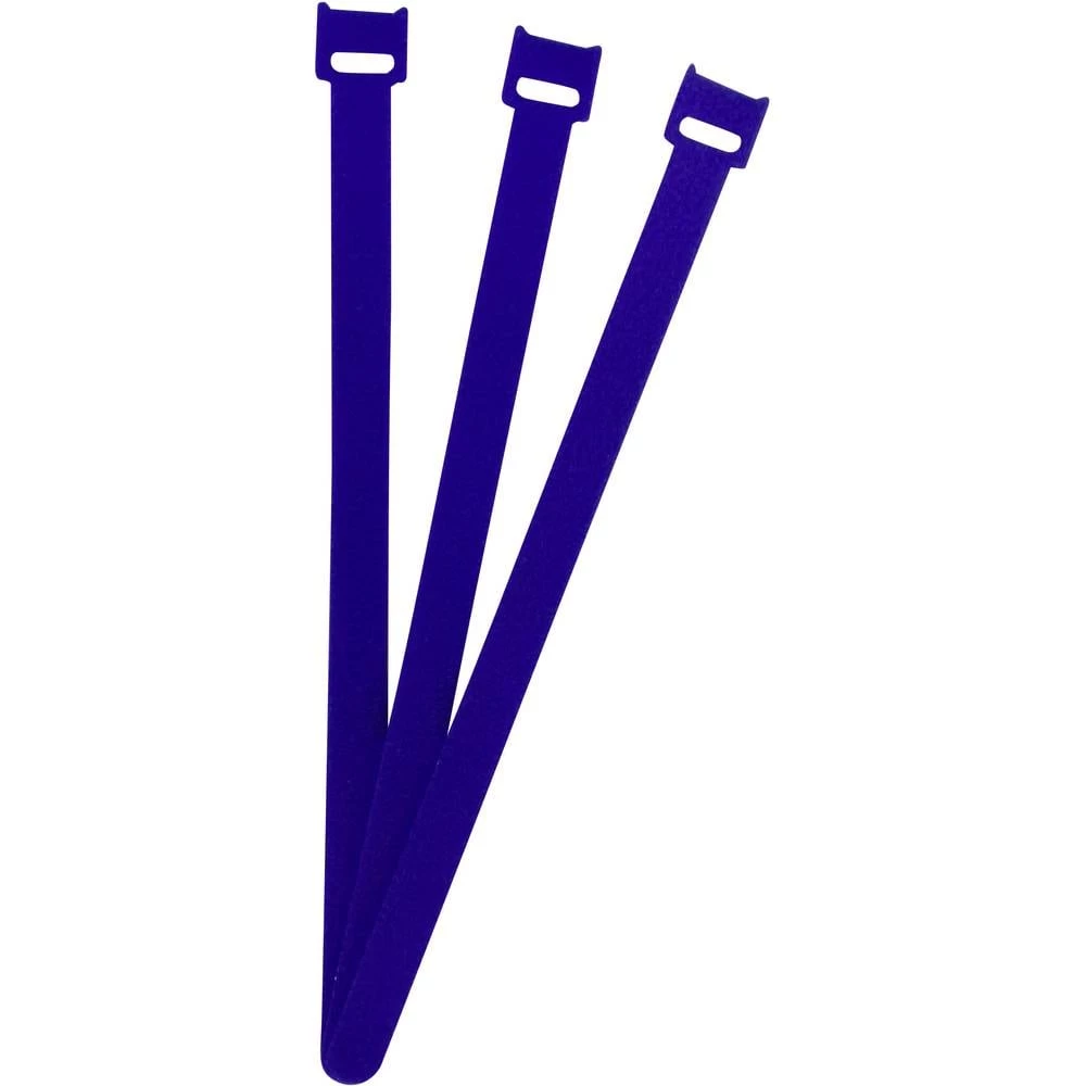 FASTECH® prianjajuća kabelska vezica za povezivanje grip i mekana vunena tkanina (D x Š) 250 mm x 13 mm plava boja 100 S slika
