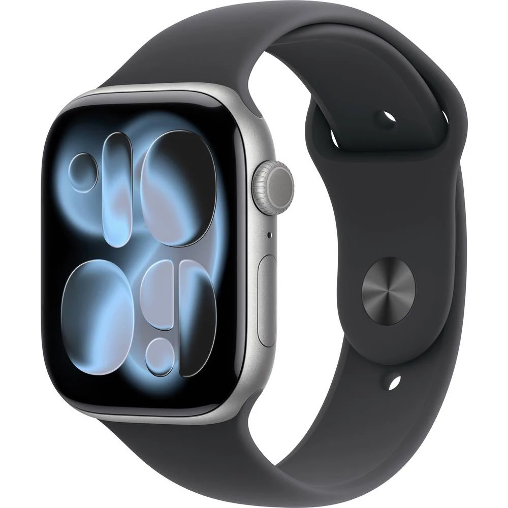 Apple Watch Series 11 GPS 46 mm kućište od aluminija sportska narukvica crna s/m slika