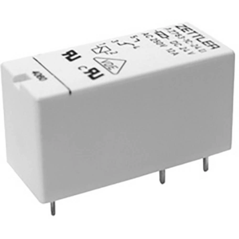 Zettler Electronics AZ763-1C-12DE relej za tiskane pločice 12 V/DC 12 A 1 prebacivanje 1 St. slika