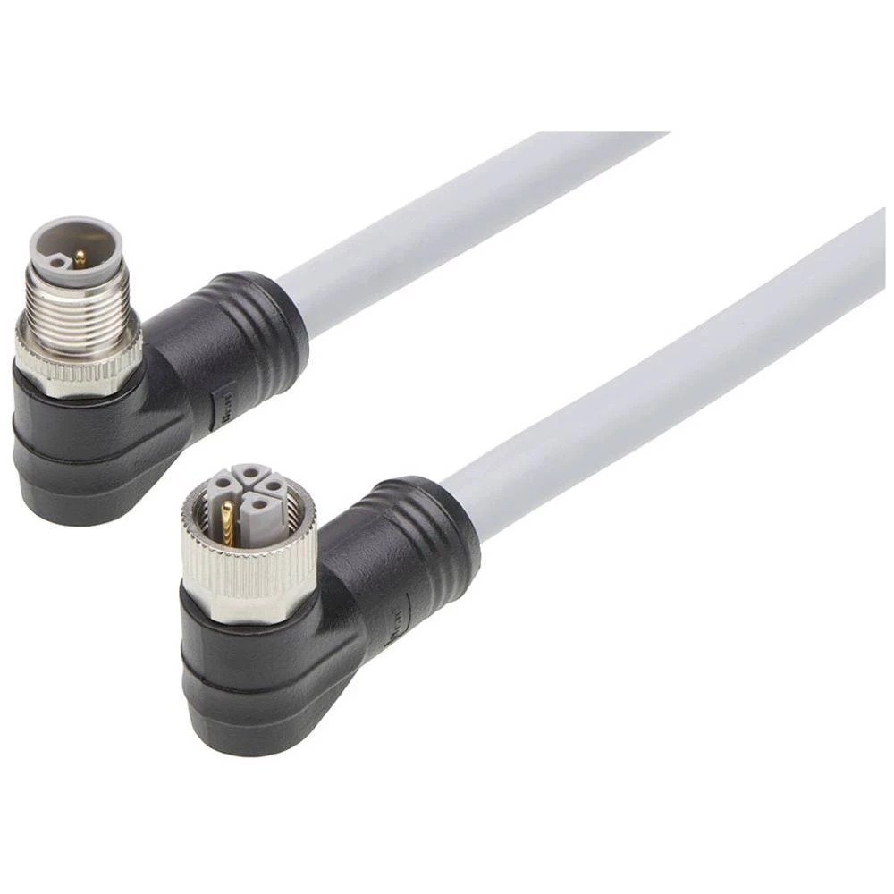 Molex 1205010128 utični konektor za senzor/aktivator, konfekcionirani ženski konektor, kutni, kutni muški konektor 5 m B slika