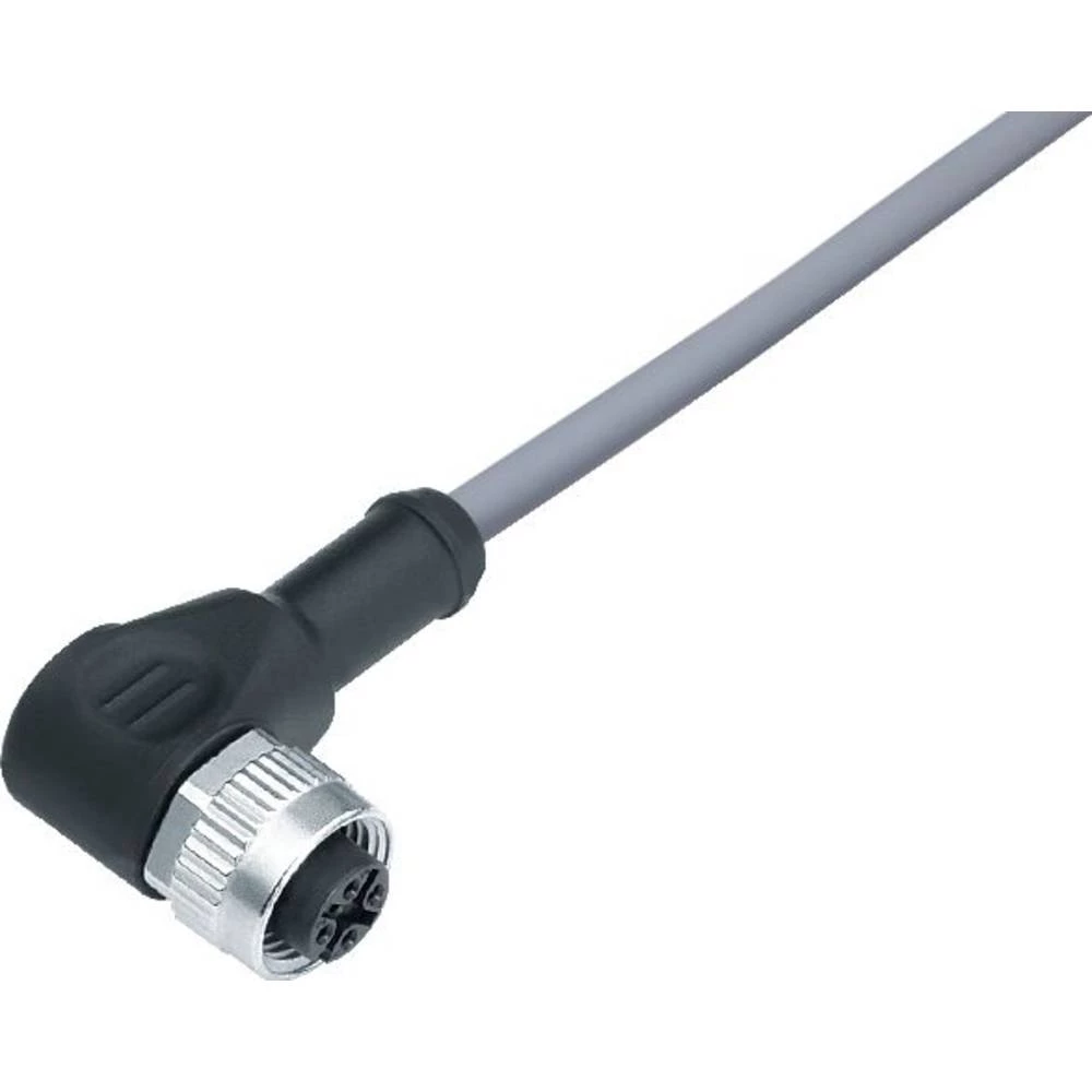 binder 77 3434 0000 20708-0500-20 utični konektor za senzor/aktivator, konfekcionirani ženski konektor, kutni 5 m Broj p slika