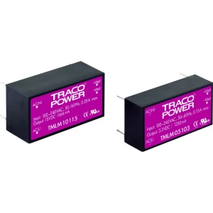 TracoPower TMLM 04105-Mrežni prekidač napajačkog modula za tiskano vezje, 5V, 80 slika