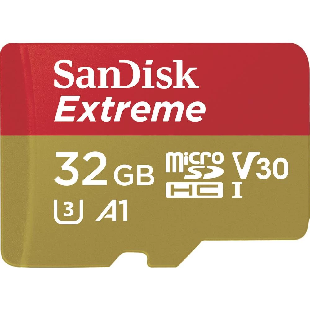 SanDisk Extreme microsdhc kartica maloprodaja 32 GB A1 Application Performance Class, v30 Video Speed Class slika