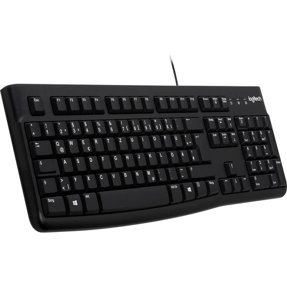 Logitech Keyboard K120 Business USB tipkovnica njemačka, qwertz crna slika
