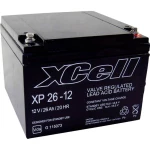 Olovni akumulator 12 V 26 Ah XCell XP2412 XCEXP2612 Olovno-koprenasti (Š x V x d) 165 x 127 x 176 mm M5 vijčani priključak Bez o