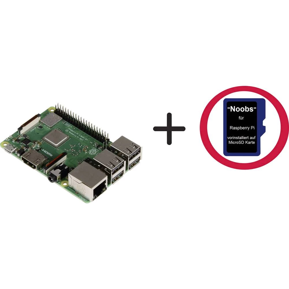 Raspberry Pi&reg; RP 3B+ incl. 16GB Noobs slika