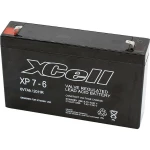 XCell XP 7 - 6 XCEXP76 olovni akumulator 6 V olovno-koprenasti (Š x V x D) 151 x 100 x 34 mm plosnati priključak 4.8 mm