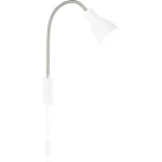Fischer & Honsel Lolland 30389 noćna svjetiljka, stolna svjetiljka E27    nikal (mat), bijela