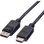 Roline DisplayPort priključni kabel 2.00 m 11.04.5781 sa zaštitom crna [1x muški konektor displayport - 1x muški konekto