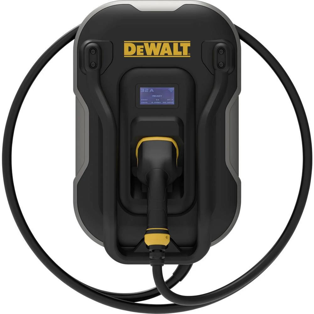 DEWALT EV200D-32W-22C Wallbox tip 2 mode 3 32 A 22 kW RFID, aplikacija slika