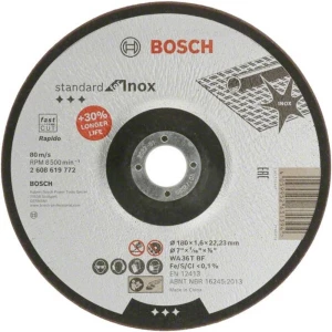 Bosch Accessories Standard for Inox 2608619772 rezna ploča s glavom 180 mm 1 St. čelik slika