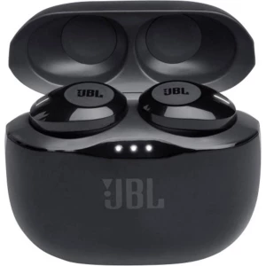 Bluetooth® Naglavne slušalice JBL Tune 120 U ušima Slušalice s mikrofonom, Kontrola na dodir Crna slika