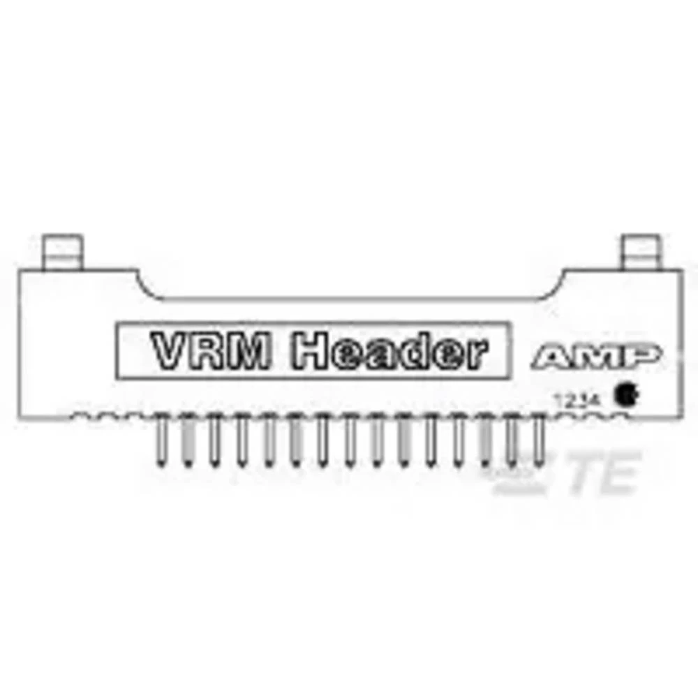 TE Connectivity 146205-1 letva s igličastim kontaktima 1 St. Tube slika