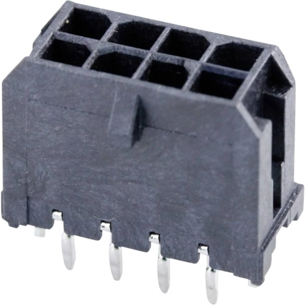 Molex ugradna standardna letva s muškim kontaktima  Ukupan broj polova 8 Raster: 3 mm 430450826 1 St. Tray slika