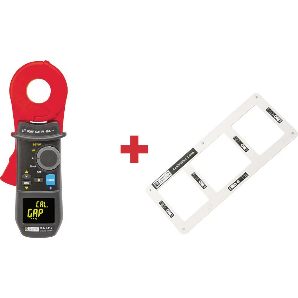 Chauvin Arnoux C.A 6417 mjerač uzemljenja 0.010 - 1500 Ω slika