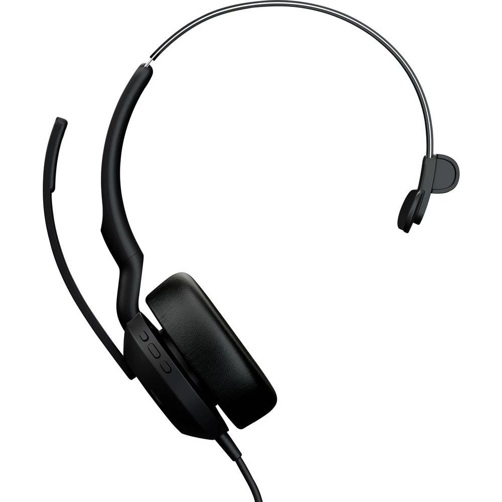 Jabra JABRA Evolve2 50 MS monaural USB-C On Ear Headset crna slika