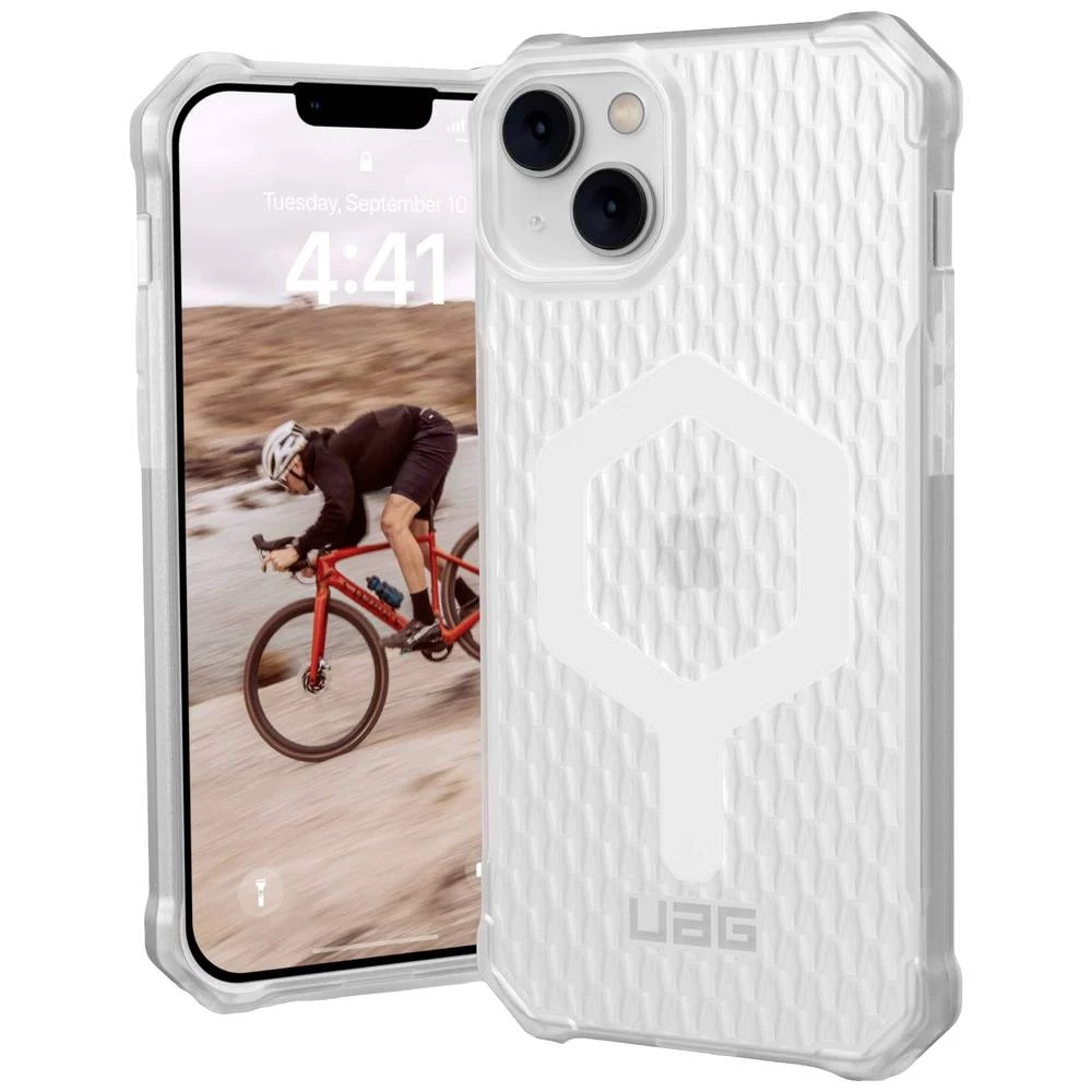 Urban Armor Gear Essential MagSafe Pogodno za model mobilnog telefona: iPhone 14 Plus, prozirna Urban Armor Gear Essential MagSafe case Apple iPhone 14 Plus prozirna slika