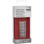 Sigel Magnet SuperDym C5 Strong Cube-Design (Š x V x d) 10 x 10 x 10 mm Kocka Srebrna 10 ST GL193