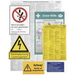 Set znakova upozorenja/obavijesti plastični za električne sustave nasljednik stavke br. 700011 DEHN 700050 znak informacije       1 St.
