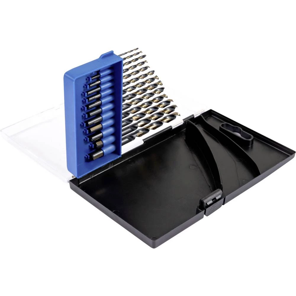 FRITZFURT 3111-1013 HSS-G metal-spiralno svrdlo-komplet 13-dijelni 1.5 mm, 2.0 mm, 2.5 mm, 3.0 mm, 3.2 mm, 3.5 mm, 4.0 m slika