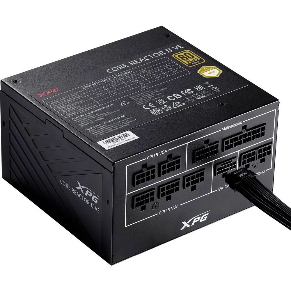 XPG Netzteil XPG CORE REACTOR II VE 850 (850 PC napajanje 850 W ATX 80 plus gold slika