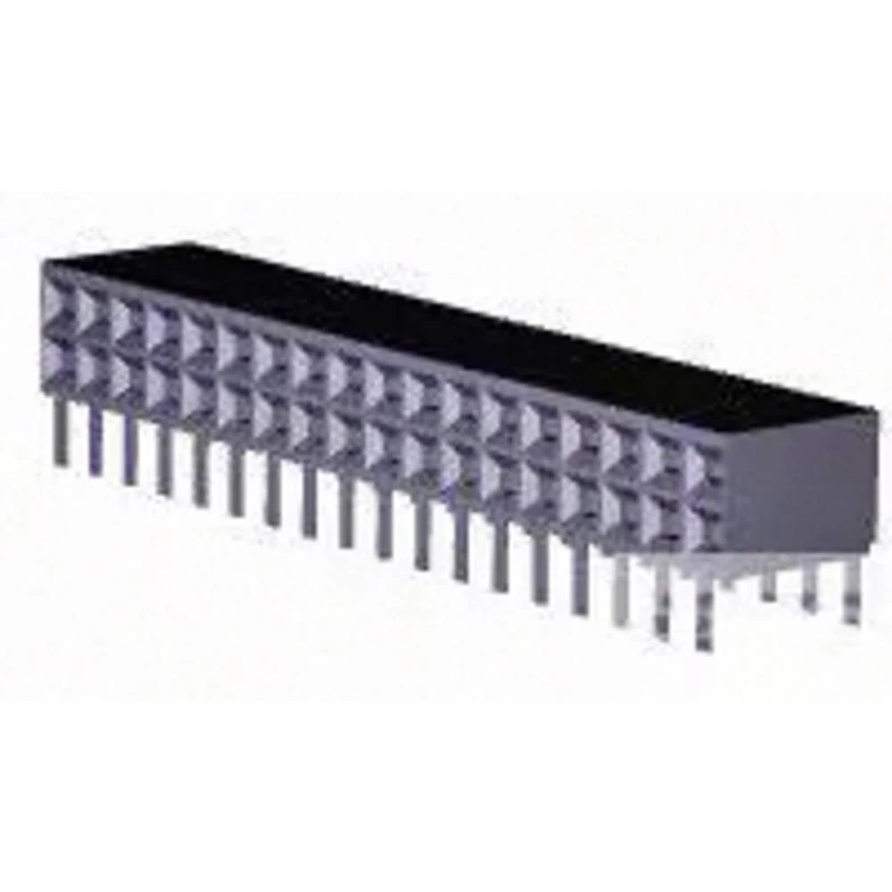 TE Connectivity ugradna standardna letva sa ženskim kontaktima 535512-5 1 St. Tube slika