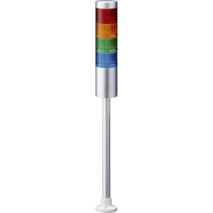 Signalni toranj LED Patlite LR6-402PJNU-RYGB 4-bojno, Crvena, Žuta, Zelena, Plava boja 4-bojno, Crvena, Žuta, Zelena, Plava boja slika