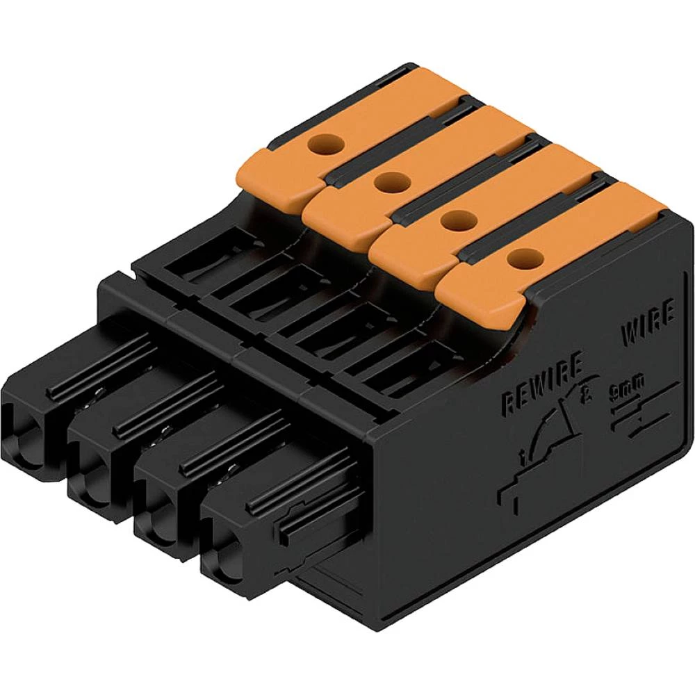 Weidmüller kućište kabelske utičnice Ukupan broj polova 4 Raster: 5 mm 2741580000 84 St. slika