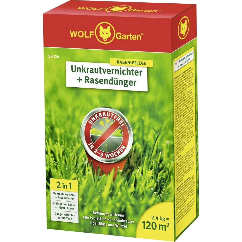 WOLF-Garten 3840720 2-u-1 uništavač korova + gnojivo za travnjak SQ 120 /D 1 kom. slika