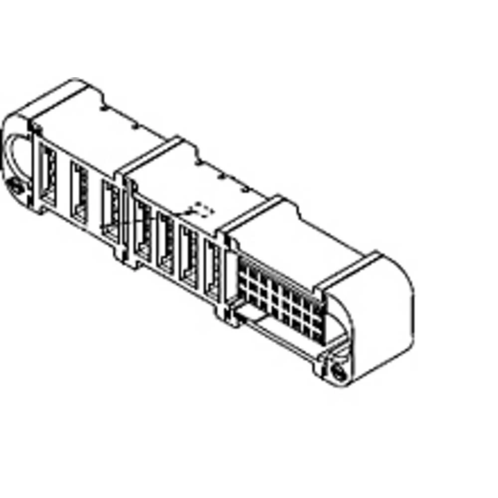 Molex ugradna standardna letva s muškim kontaktima 46562-1084 1 St. Tray slika