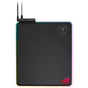 Igraći podložak za miša Asus ROG Balteus QI Osvjetljen, Wireless Charging Crna, RGB slika