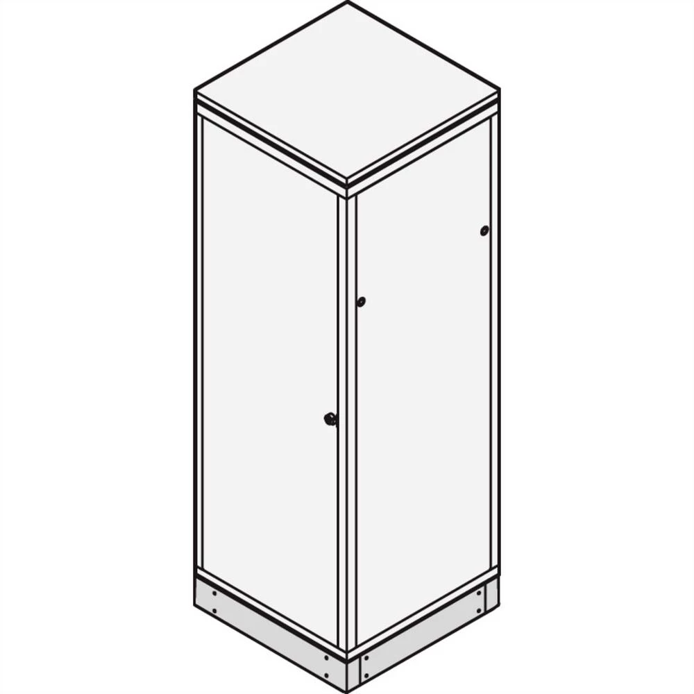 Schroff 22117830 19 palac podnožje za mrežni ormar siva slika