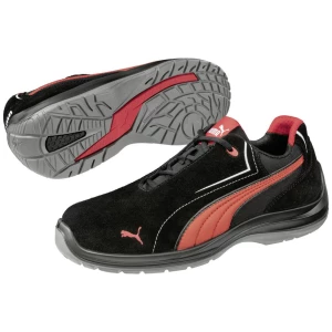 PUMA Touring Black Suede Low 643440200000045 ESD zaštitne pola-cipele S3 Veličina obuće (EU): 45 crna, crvena 1 Par slika