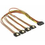 DeLOCK 60158 SATA kabel 0,5 m SATA 15-pin 4 x SATA 15-pin višebojni Delock struja priključni kabel 0.5 m višebojna
