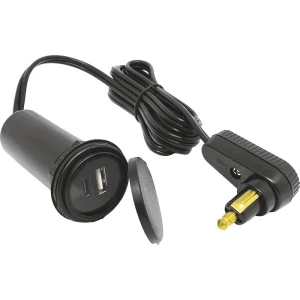 BAAS Kabel za torbicu USB-A/USB-C Opteretivost struje, maks.=7.2 A slika