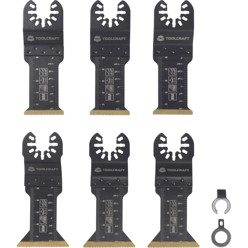 TOOLCRAFT TO-10283862 bimetal komplet dodatne opreme za višenamjenski alat 3 Set slika