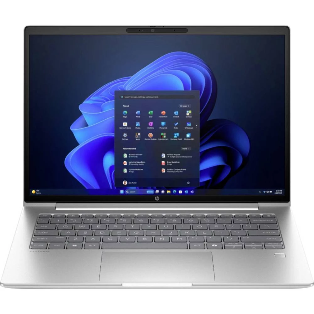 HP Notebook 35.6 cm (14 palac) Intel® Core™ Ultra 7 255U 32 GB RAM 1 TB SSD njemačka, qwertz AD2N6ET slika