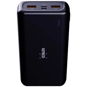 Verico Power Pro PD powerbank (rezervna baterija) 20000 mAh Power Delivery LiPo USB a, USB-C® crna slika