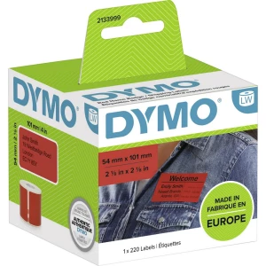 DYMO 101 x 54 mm crvena 1 St. 2133399 naljepnice za dostave, etikete za pločice sa imenom slika