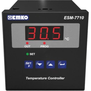 Emko ESM-7710.5.18.0.1/01.00/2.0.0.0 2-točkasti regulator termostat NTC -50 do 100 °C relej 7 A (D x Š x V) 95 x 72 x 7 slika