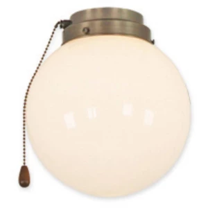 Svjetiljka za stropni ventilator CasaFan 1K MA KUGEL Opalno staklo (sjajno) slika